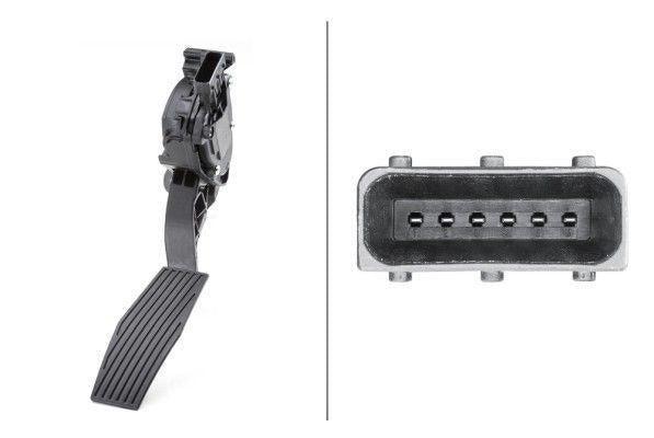 Hella 6PV009765-701 Gas Pedal Insignia A 1.6 2.0 CDTi 12-B 16 Dt