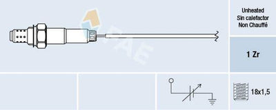 FAE 77001 Lambda Sensor Astra.F-Corsa.B 1.4 8V *C14nz* (P1) — Oxygen & Air-Fuel
