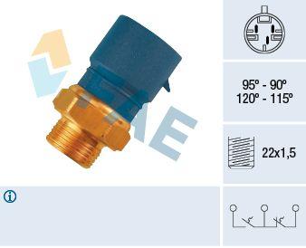 FAE 38235 Fan Switch A/C (Astra F)