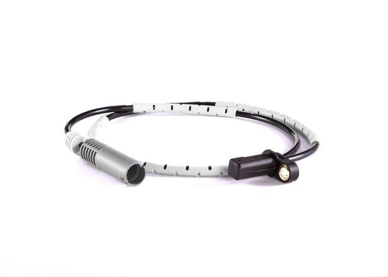 bosch abs sensor rear e81 e87 e90, bosch 0986594571 active abs sensor BOSCH ABS Sensor Rear 0986594571 - Active Type for E81/E87 E90 Series | 985 mm Length BOSCH ABS Sensor Rear - E81/E87 E90 Series bosch, abs-sensor, active-sensor, car-parts, automotive, vehicle-safety, e81-e87, e90, ai-generated, wheel-speed-sensor