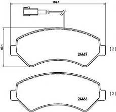 OPAR 77367090 Brake Pad Front Ducato III IV 2,2-2,3 JTD 06 — Brake Pads