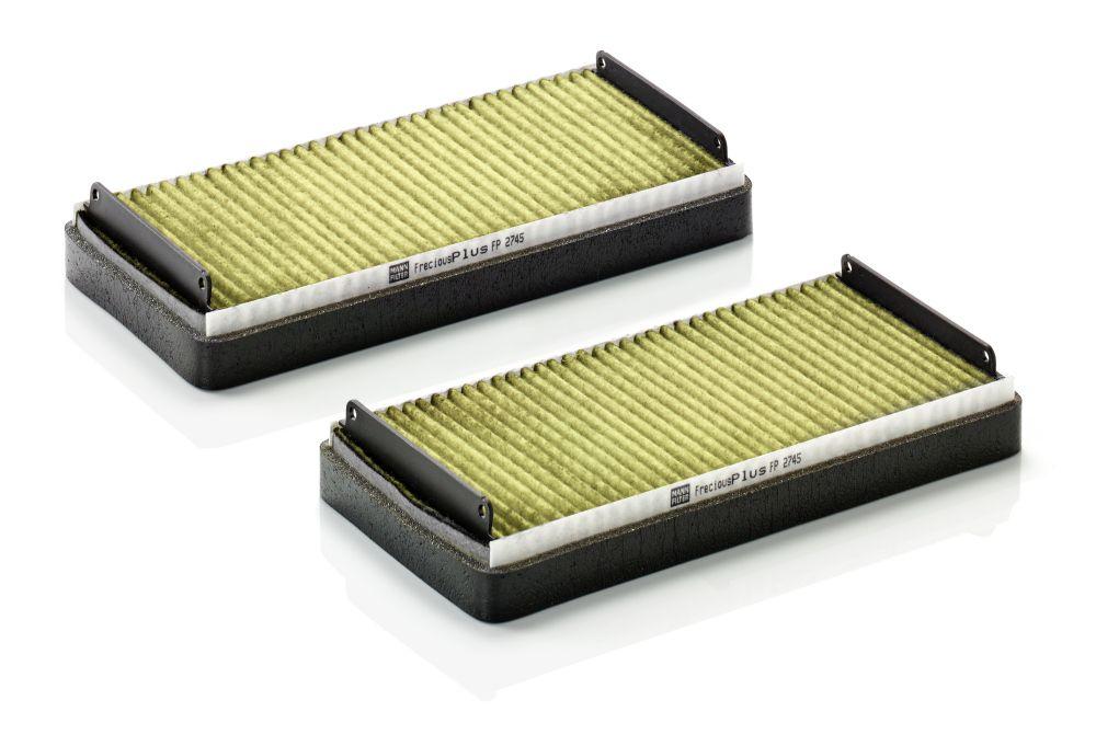Mann FP2745-2 Cabin Air Filter Twin 202-210-220 Bm 1995-2006 — Air & Cabin Filters