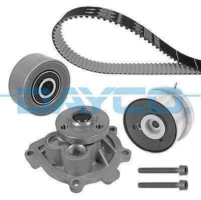 Dayco KTBWP5620 Timing Belt Tensioner Set (Teflonlu Belt)-Astra H-Z16xer — Pulleys & Tensioners