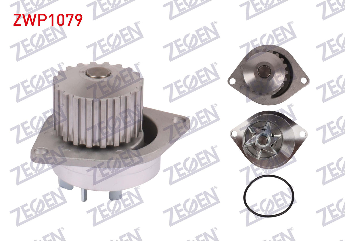 Zegen ZWP1079 Water Pump Citroen Saxo 1.5 D (Tud5) 1996-2004 / Zx 1.4 (Tu3m) 1991-1997 / 106 II 1.6 — Water Pump & Thermostat