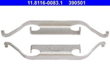 ATE Brake Pad Sheet Metal E-32 / 34 Front - Brake Caliper Components — Brake Pads