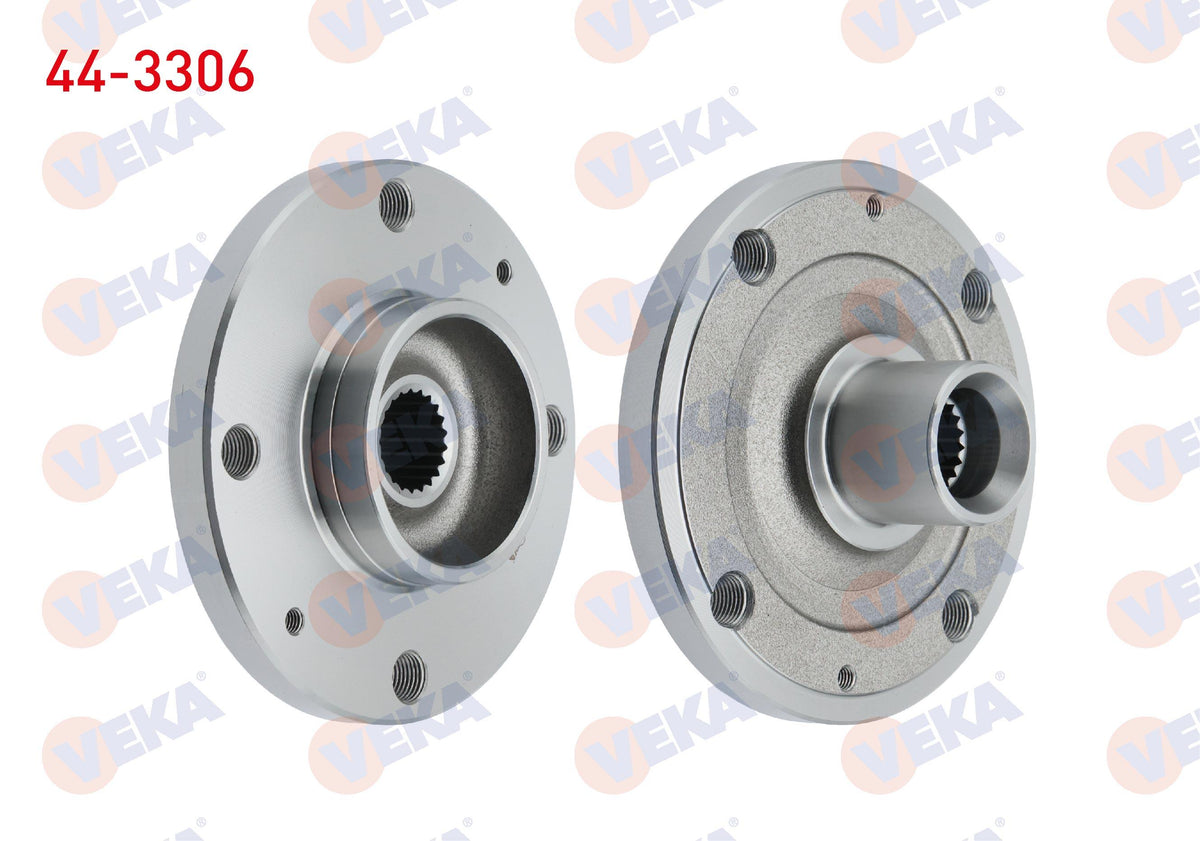 Veka 44-3306 Wheel Hub Left-Right Front without Bearing Peugeot 301 1.6 HDi 4 Lug 2012 — Hub Assemblies