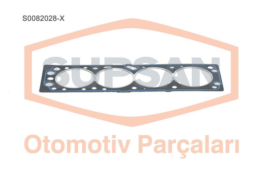 Supsan S0082028-X Cylinder Head Gasket Astra Classic/F/G/Vectra B/Corsa B/Zafira/Tigra 1.6 16V 1.40mm — Gaskets & Seals