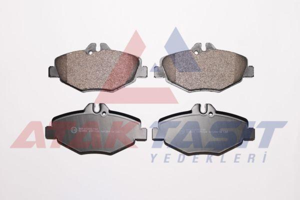 AP 05P1124 Brake Pad Front with Connector Mercedes E Series (W211) E 320 CDI 2002-2008 / (W211) E 280 CDI 2002-2 — Brake Pads
