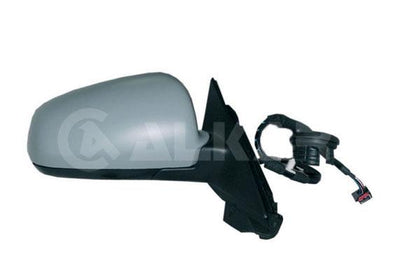 Alkar 6120500 Outer Rear View Mirror Right Electric Heated Primed Automatic Folding 7 Pin Audi A3 2004-2008 — Mirrors