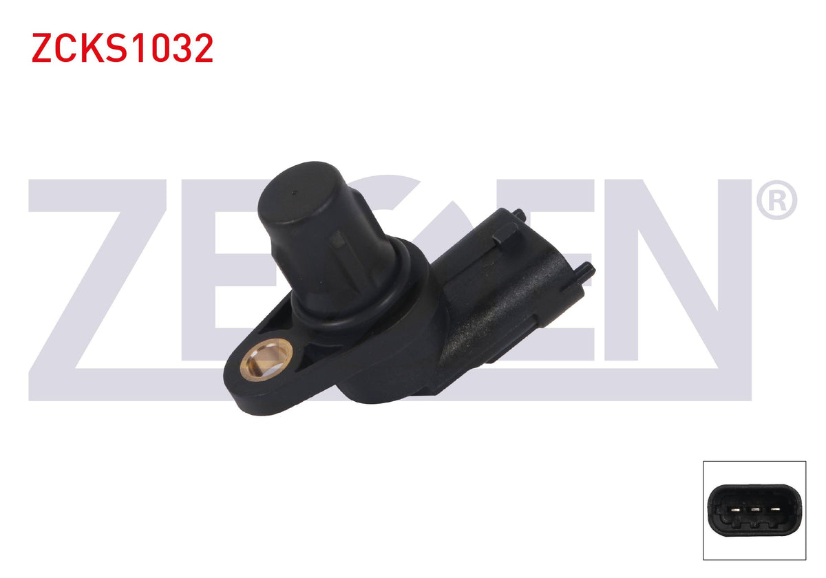 Zegen ZCKS1032 Crankshaft-Camshaft Speed Sensor Ford C-Max 1.6 2007-2010 / Focus II 1.6 2005-2012 / Hyundai Tucson 2.0 CRDi 2006-2010 / Fiat Ducato 2.8 JTD 2002-Boxer-Jumper 2001-/ Iveco Daily