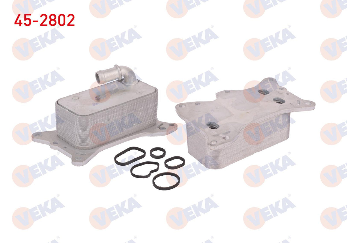 Veka 45-2802 Oil Cooler Single Mercedes Sprinter 2018-/ Sprinter 2009-2017 / Vito 116 CDI 2014-/ C 200 CDI 2007 — Oil System