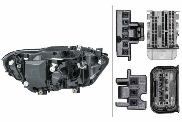 hella led xenon headlight for bmw f20 left side, close up of HELLA led headlight features HELLA LED Xenon Headlight - Advanced Features for BMW F20 Enthusiasts | Left Side (2015-2019) HELLA LED Xenon Headlight for BMW F20 2015-2019 hella, led-headlight, bmw-f20, xenon-light, car-accessories, headlight-upgrade, car-owners, bmw-enthusiasts, automotive-lighting, ai-generated