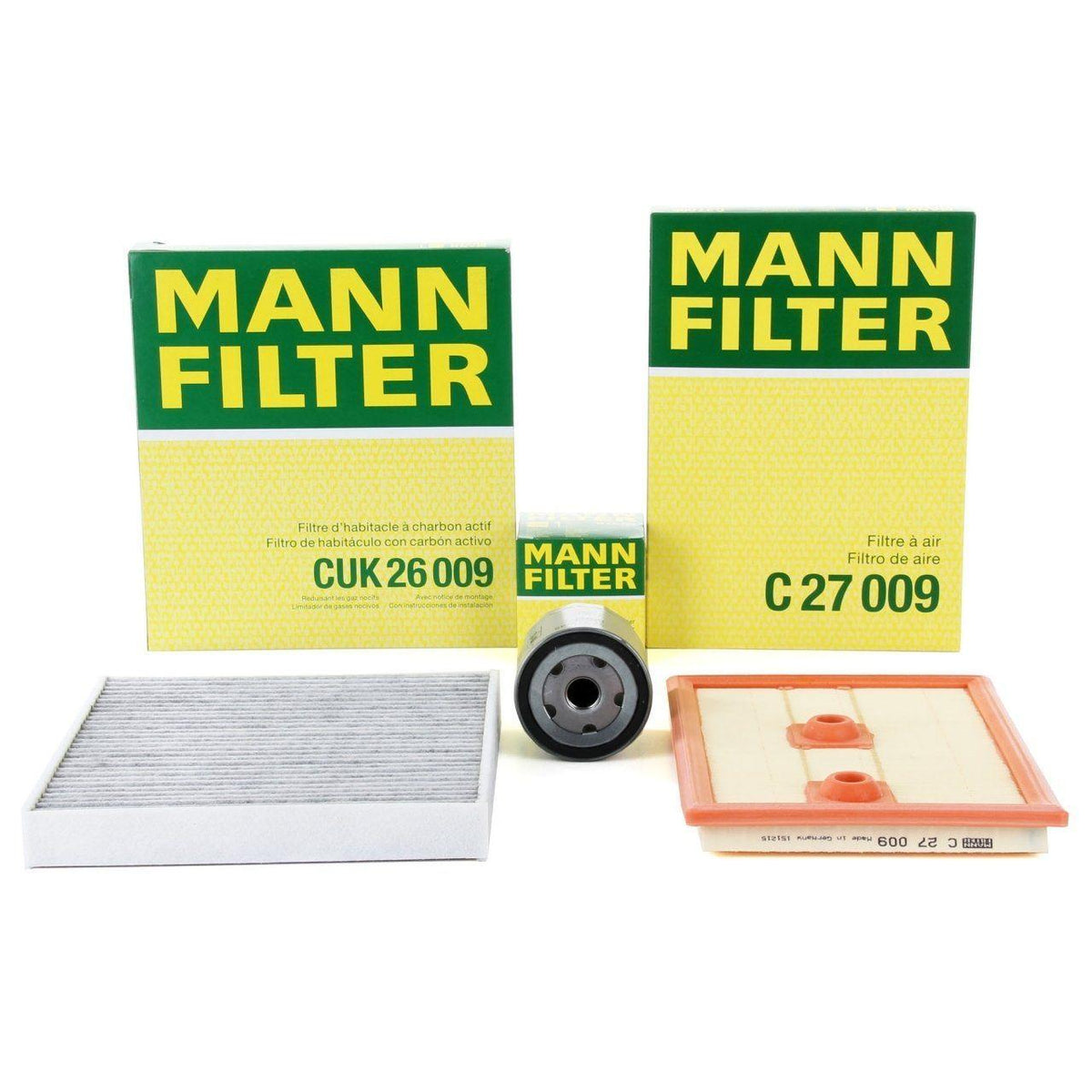 Mann Volkswagen Tiguan 2016 1.4 TSI Periodic Maintenance Kit - Essential Filters — Maintenance & Service Kits