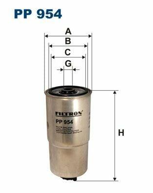 filtron-pp954-diesel-fuel-filter, technical-specifications-fuel-filter FILTRON PP954 Diesel Fuel Filter - High Performance for Car Owners & Mechanics | 188mm Height FILTRON PP954 Diesel Fuel Filter filtron, diesel-fuel-filter, car-maintenance, automotive, mechanic, car-owners, replacement-parts, engine-performance, ai-generated, fiilter-replacement