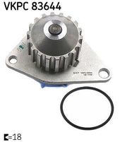 skf vkpc83644 water pump for citroen and peugeot, skf vkpc83644 water pump component features SKF VKPC83644 Water Pump - Essential Cooling Solution for Citroen C2-C3 and Peugeot 207 | Durable Plastic, 18 Teeth SKF VKPC83644 Water Pump for Citroen and Peugeot skf, water-pump, citroen-parts, peugeot-parts, engine-cooling, car-maintenance, mechanic-tools, auto-repair, vehicle-accessories, ai-generated