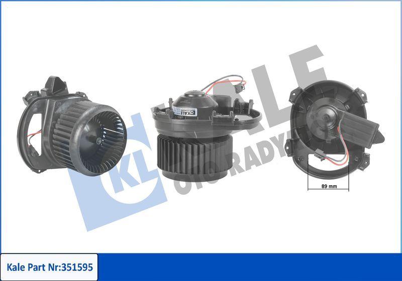 KALE Heater Motor 351595 - 180W Heater Motor for A-Series & B-Series — Heater & Blower