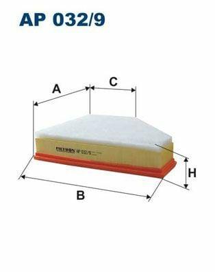filtron-ap032-9-air-filter, technical-specifications-of-filtron-ap032-9 FILTRON AP032-9 Air Filter - Essential for E81-E87 Series Cars | 302mm Length FILTRON AP032-9 Air Filter filtron, air-filter, automobile-accessories, car-replacement-parts, vehicle-maintenance, engine-air-filter, fiat-components, car-owners, automobile-enthusiasts, ai-generated