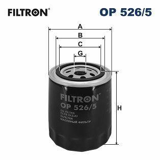 FILTRON Oil Filter OP526-5 - 97-06 VW Passat 2.8 V6 — Oil Filters