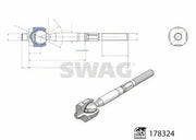 swag rotmili for mini cooper f55 f56 f57, axial joint wheel drive rod SWAG Rotmili - Mini Cooper F55-F56-F57 2013 - Axial Joint, Wheel Drive Rod | Perfect for Car Owners & Mechanics SWAG Rotmili for Mini Cooper F55-F56-F57 2013 swag, mini-cooper-parts, rotmili, axial-joint, car-owners, mechanics, vehicle-maintenance, auto-parts, mini-cooper, ai-generated