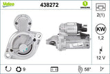 VALEO Starter Motor 12V 9 Teeth for BMW X1, X3 and 3 more models — Starting & Charging