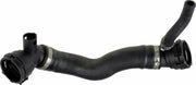 rapro radiator hose image, rapro 19769 hose dimensions, epdm radiator hose close up RAPRO Radiator Hose 19769 - EPDM Material, 250mm for E-70/71 and F-15/16 | Black RAPRO Radiator Hose - EPDM, 250mm Length radiator-hose, rapro, car-parts, automotive, mechanics, car-owners, car-enthusiasts, durable-hose, epdm, ai-generated