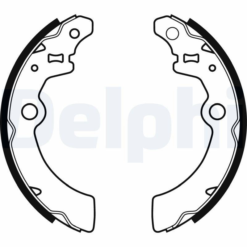 Delphi LS1933 Brake Pabucu