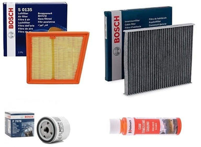 Bosch Ford Fiesta 2012-2018 1.6 Gasoline Maintenance Set - Complete Care for Your Vehicle — Maintenance & Service Kits