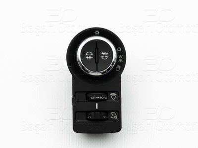 Wisco 13301749 Headlight Switch Chrome 12 Pin Front & Rear Sisli Chevrolet Cruze (J300) 09-14