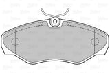 VALEO 670545 Brake Pads - Front Set for 2003 Traffic/Vivaro