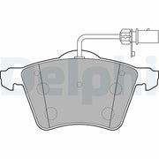delphi brake pad set for sharan alhambra galaxy, brake pads technical specifications DELPHI Brake Pad Set for Sharan 95-, Alhambra 96-, Galaxy | Low-Metallic Material, Engineered for Stopping Power DELPHI Brake Pad Set - Sharan, Alhambra, Galaxy delphi, brake-pads, sharan, alhambra, galaxy, automotive-parts, vehicle-maintenance, mechanics-tools, low-metallic, ai-generated