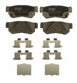 TRW GDB3432 Brake Pads - 2003 Getz