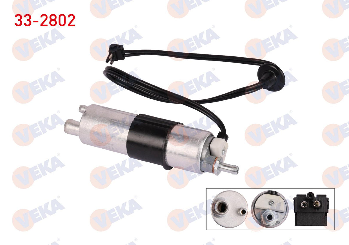 Veka 33-2802 Fuel Pump Kablolu 4 Bar Mercedes C Series (W202) C 180-C 200-C 280 1993-2000 / C Series (S202) C — Fuel Delivery