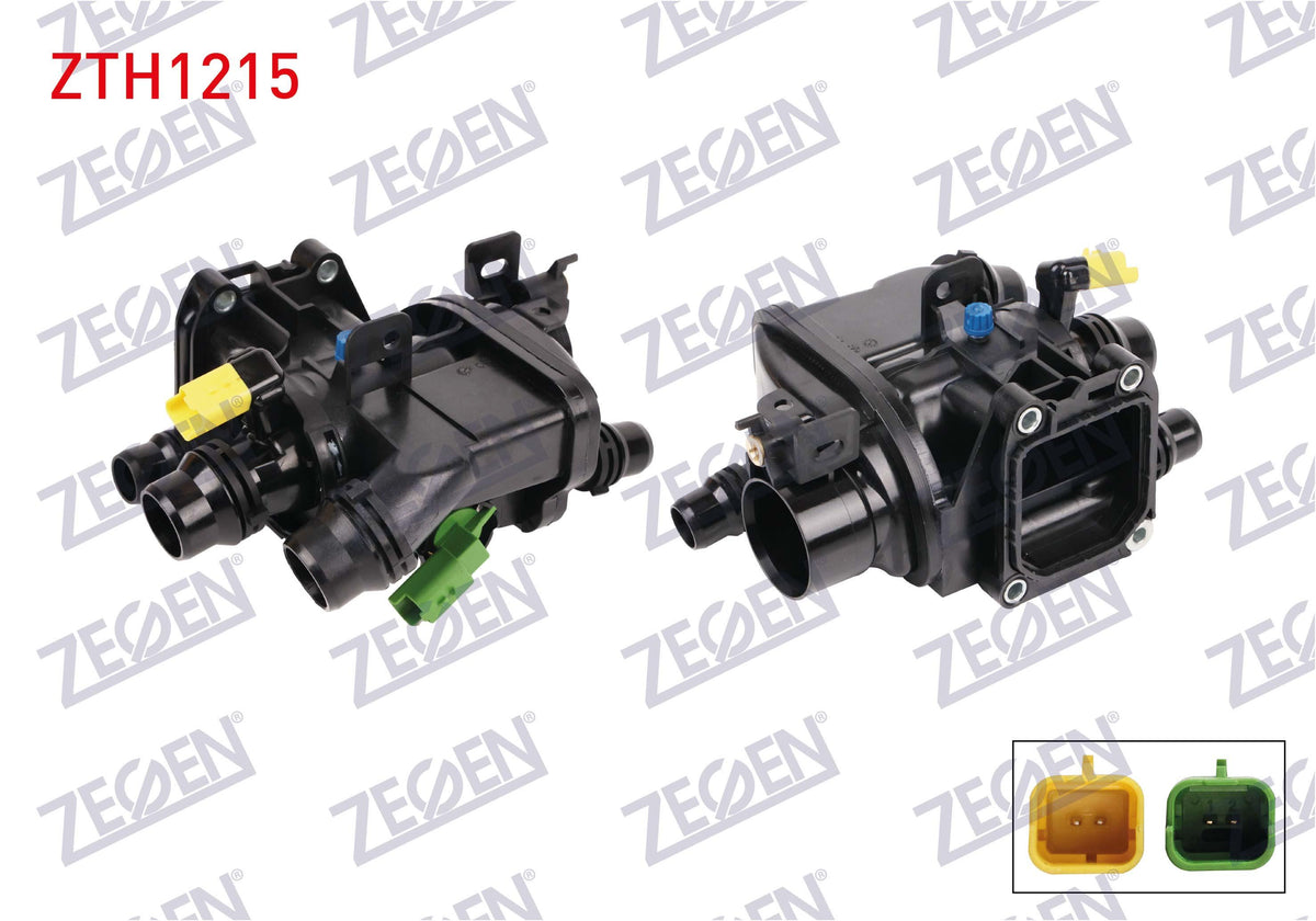 Zegen ZTH1215 Thermostat Complete 97 C Peugeot 208 1.2 2012-/ 2008 1.2 Puretech 2015-/ 3008 1.2 201 — Water Pump & Thermostat