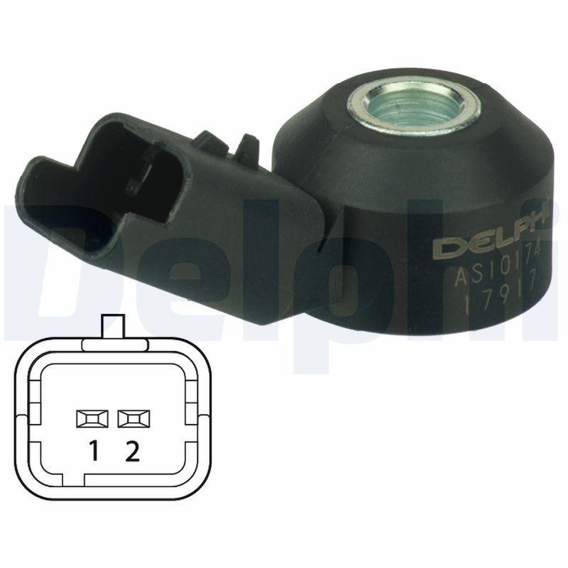 Delphi Knock Sensor AS10174 - Engine Knock Sensor — Engine Management Sensors