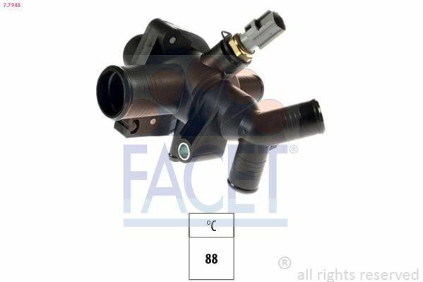 FACET Thermostat Body Complete - Fits V347 V348 Tt9 2.2 155Ps 11-14 — Water Pump & Thermostat