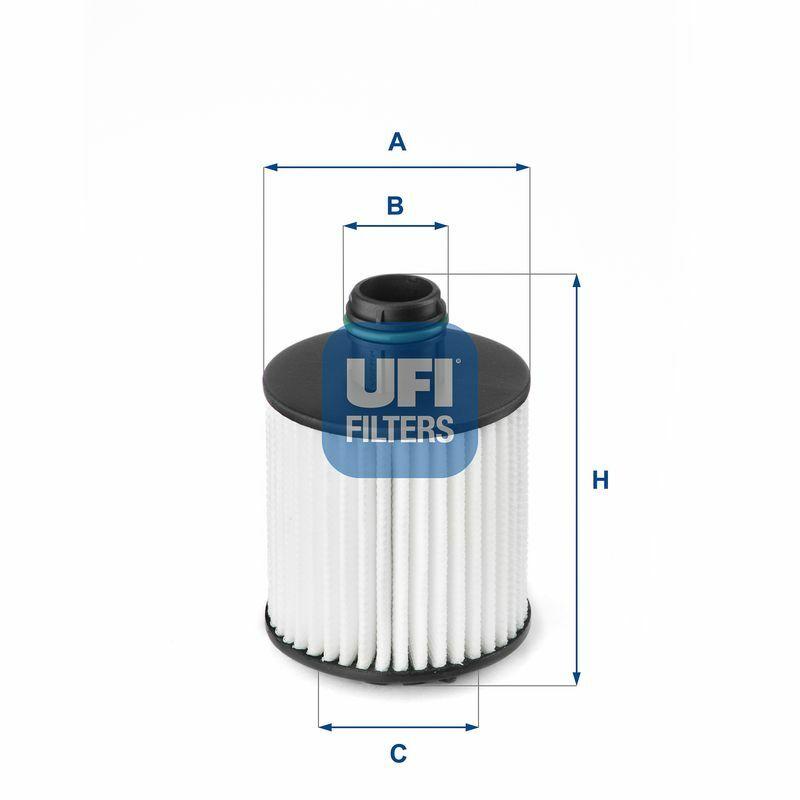 Ufi 25.139.00 Oil Filter (Fiat Doblo 1.3D 13-/ 500X 1.3 D Mjt 14-/ Alfa MiTo 1.3 Mjt 11 -) Oe — Oil Filters