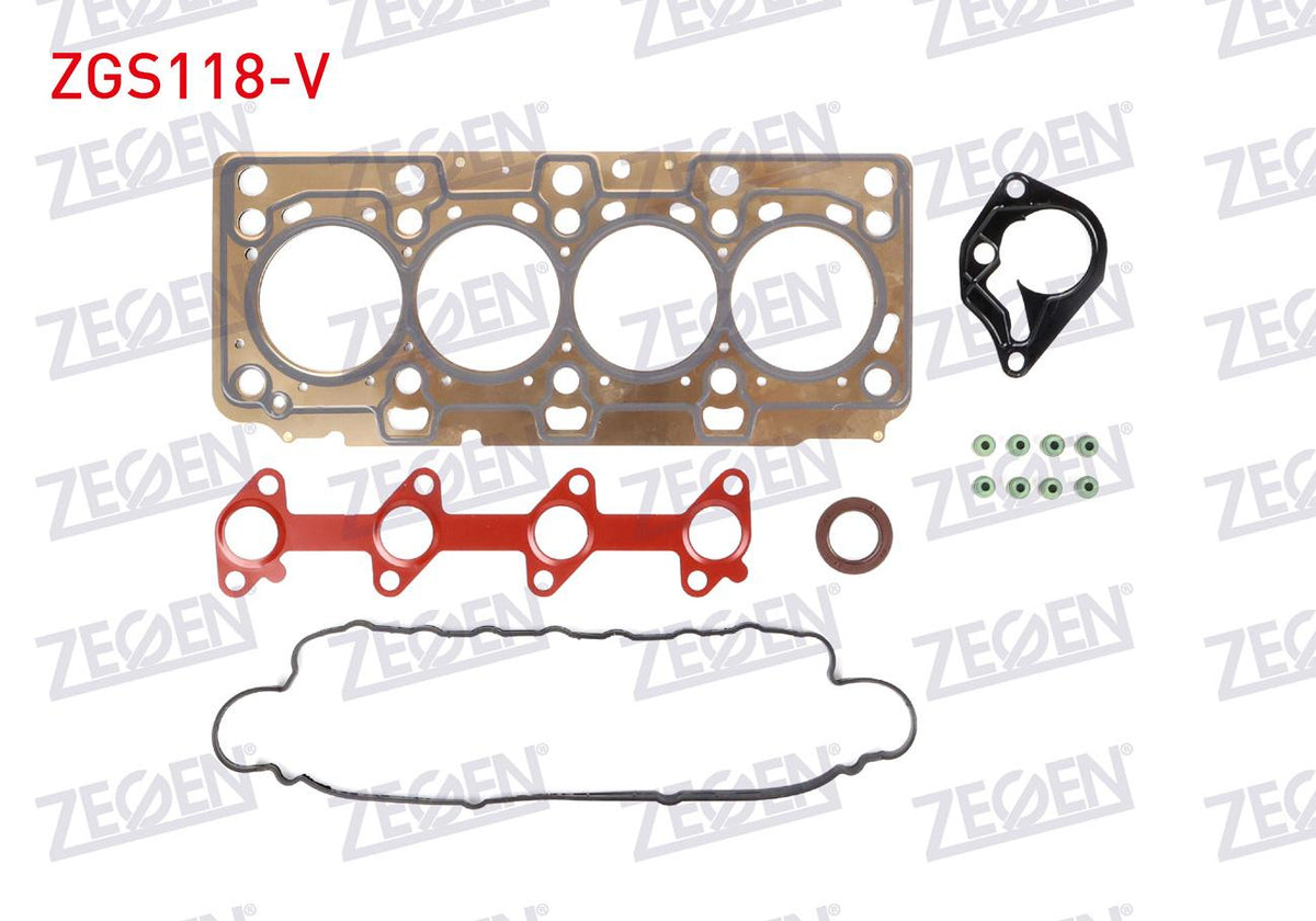 Zegen ZGS118-V Motor Upper Set Gasket Eks with Seal Fluence / Clio / Megane 1.5 dCi (Viton with Seal) — Gaskets & Seals