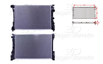 Wisco 3113547-00 Water Radiator Brazing Mt 640X438x32 Mercedes Benz W204 C218 W212 A207 R172 220 CDI 07-14 — Radiators & Fans