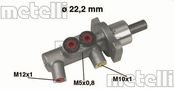 Metelli Brake Master Cylinder - Compatible with BMW E46 1998-2001 — Brake Hydraulics