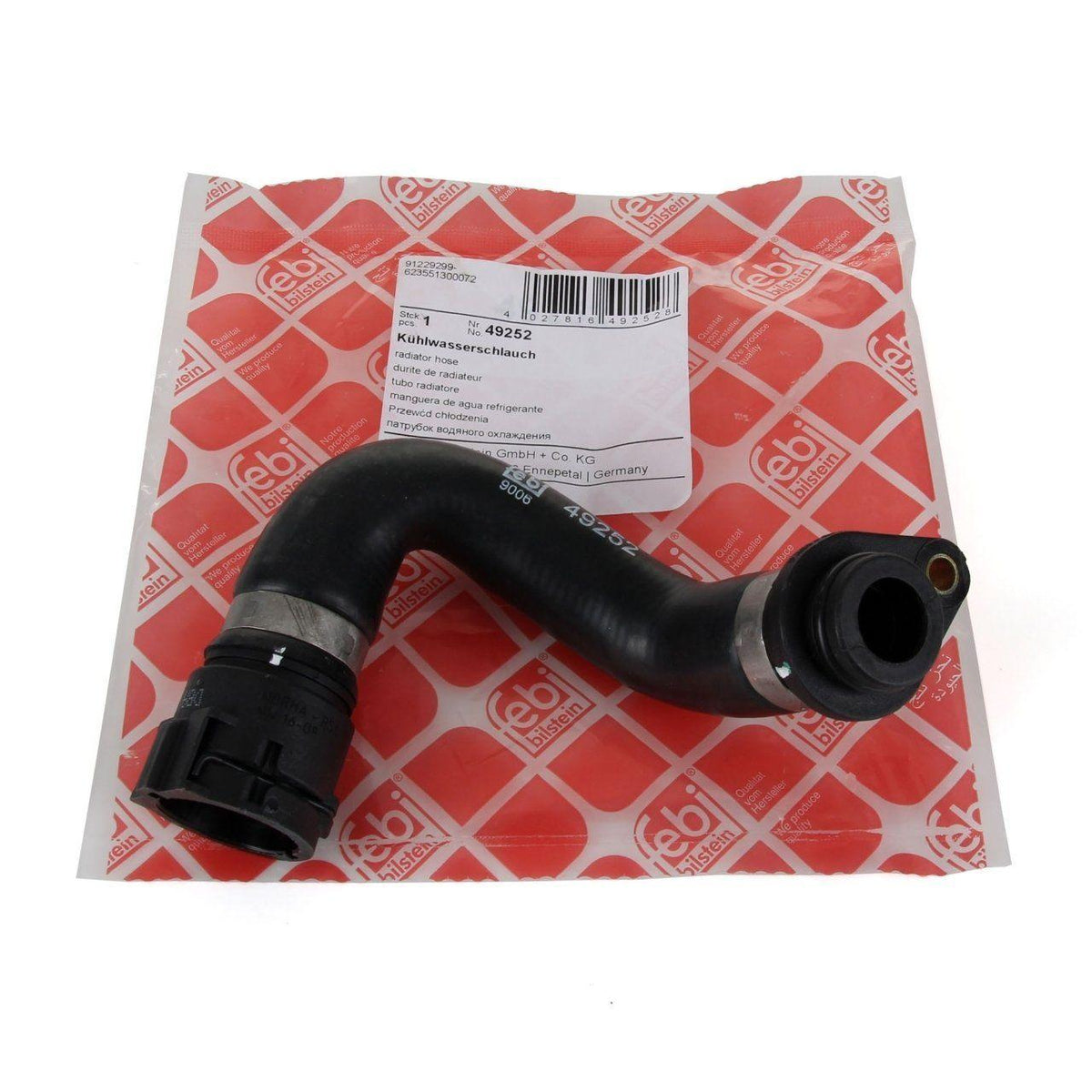 FEBI BMW E46 Thermostat Hose - Genuine Replacement for 316i and More — Water Pump & Thermostat