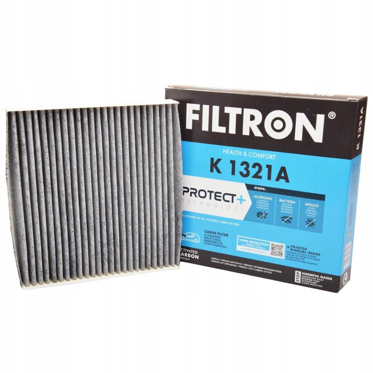 FILTRON K1321A Pollen Filter - Compatible with All Dacia Sandero Models — Air & Cabin Filters