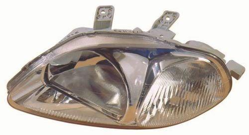 DEPO Left Headlight Assembly for Honda Civic Sedan & Hatchback 1996-1998 - H4 Bulb Type — Headlights
