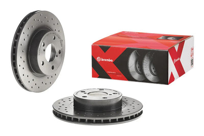 Brembo 09.5673.1X Brake Disc Front Xtra Subaru — Brake Rotors & Drums
