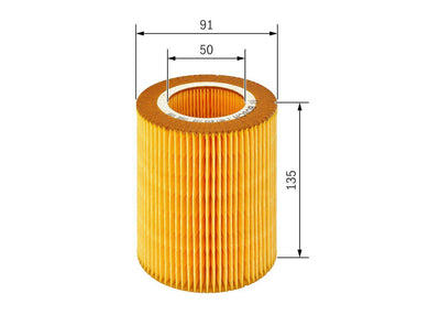 Bosch 1457433739 Air Filter (Smart) — Air & Cabin Filters