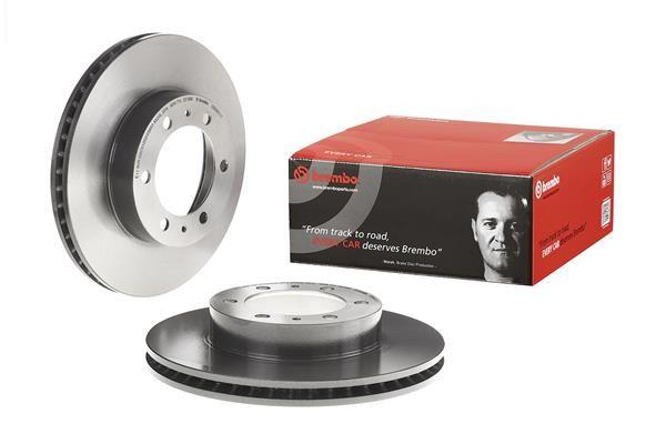 Brembo 09.B461.11 Brake Disc Front UV Coated Toyota — Brake Rotors & Drums