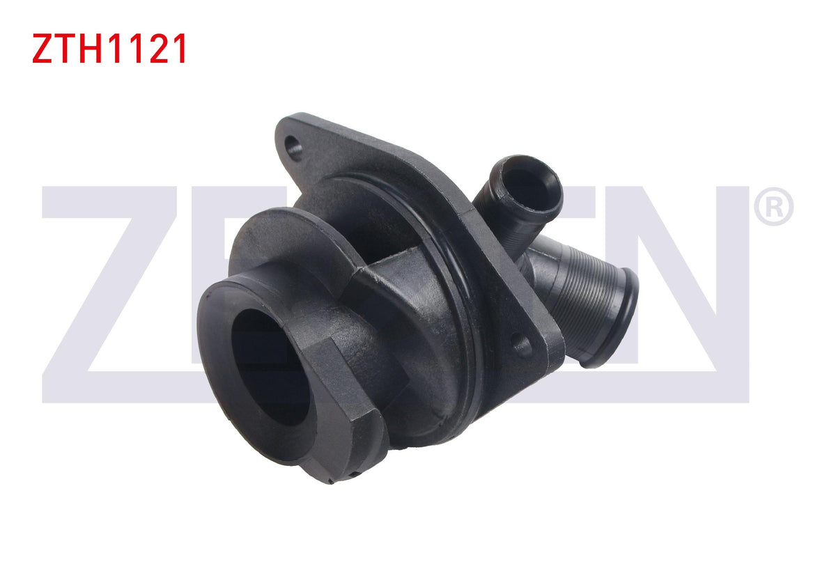 Zegen ZTH1121 Thermostat Flange Plastic Citroen C2-C3 1.4 2002-2009 / C3 II 1.4 2009-2016 / Peugeot 106 II 1.4i 1996-2002 / 206 1.4i 1998-2006 / 207 1.4i 2006-2012 / 306 1.4i 1993-2002 / 307