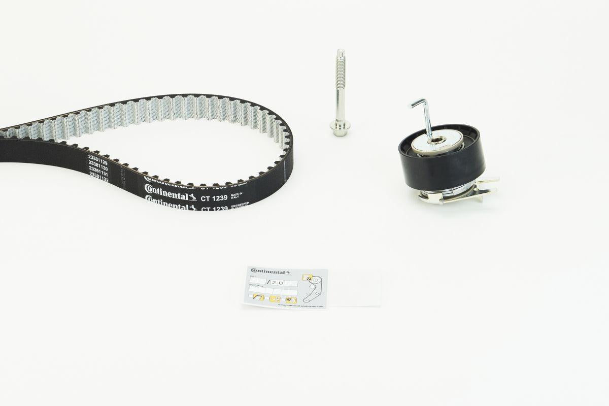 CONTINENTAL CTAM CT1239K2 Timing Belt Kit Land Disc4-5 Rr4 Sport2 Velar 09-24