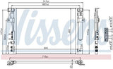 NISSENS Climate Radiator for Chrysler 300C (Lx, Le) - 3.0 CRD — Radiators & Fans