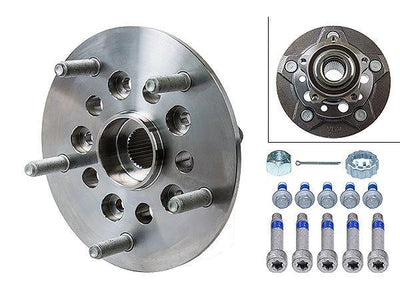 Fag 567199 Front with Wheel Hub Ball Bearing Fwd 5 Lug Front Wheel Drive Ford Transit V362 Custom 12
