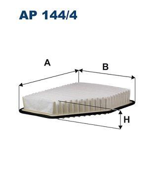 Filtron AP1444 Air Filter Lexus GS 450H 06-11 Set of 6